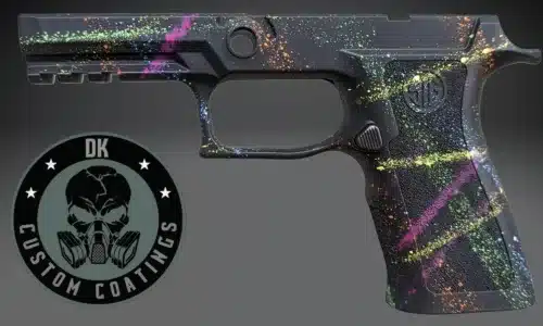 Sig P320 X Carry Module in DK's Paint Splatter Theme