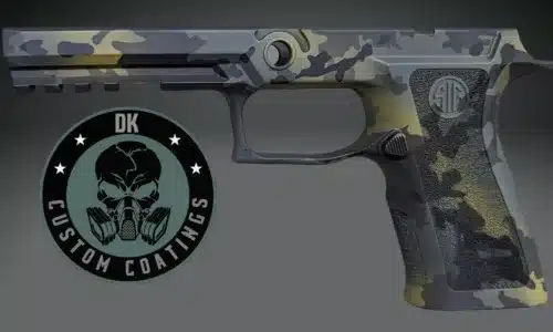 Sig P320 X FULL Module - Multicam Black with DK's Twist Cerakote Camo