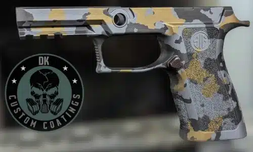 Sig Sauer P320 XCarry Grip Module in DK Rogue Camo-Poseidon