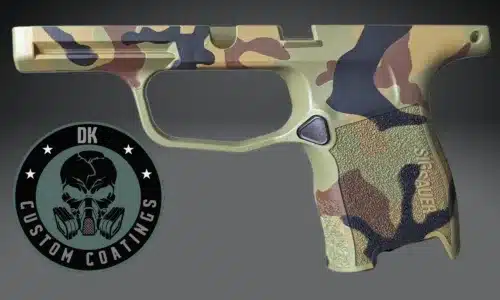 Sig Sauer P365 Grip Module with N81 Camo Cerakote