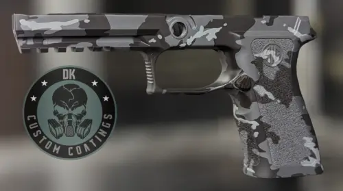 Photo of Sig Sauer P320 X-FULL Module with DK Urban Camo Cerakote