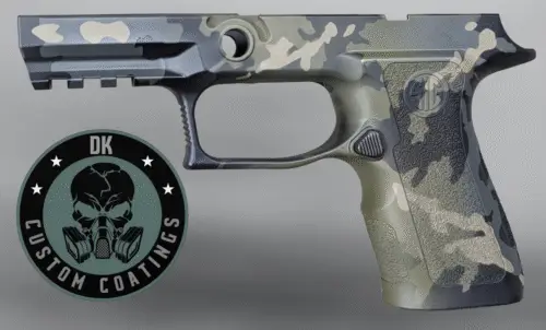 Photo of Sig P320 X-Compact Grip Module – DK’s Dark Earth Camo