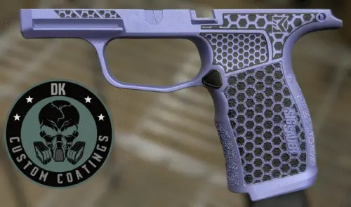 Photo of Sig P365XL Grip Module Cerakote -Crushed Orchid