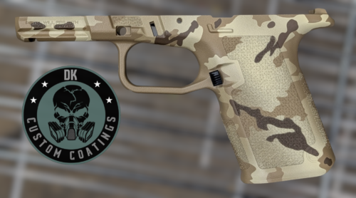 Photo of Ruger RXM Compact Grip Module – DK’s Arid Camo Cerakote
