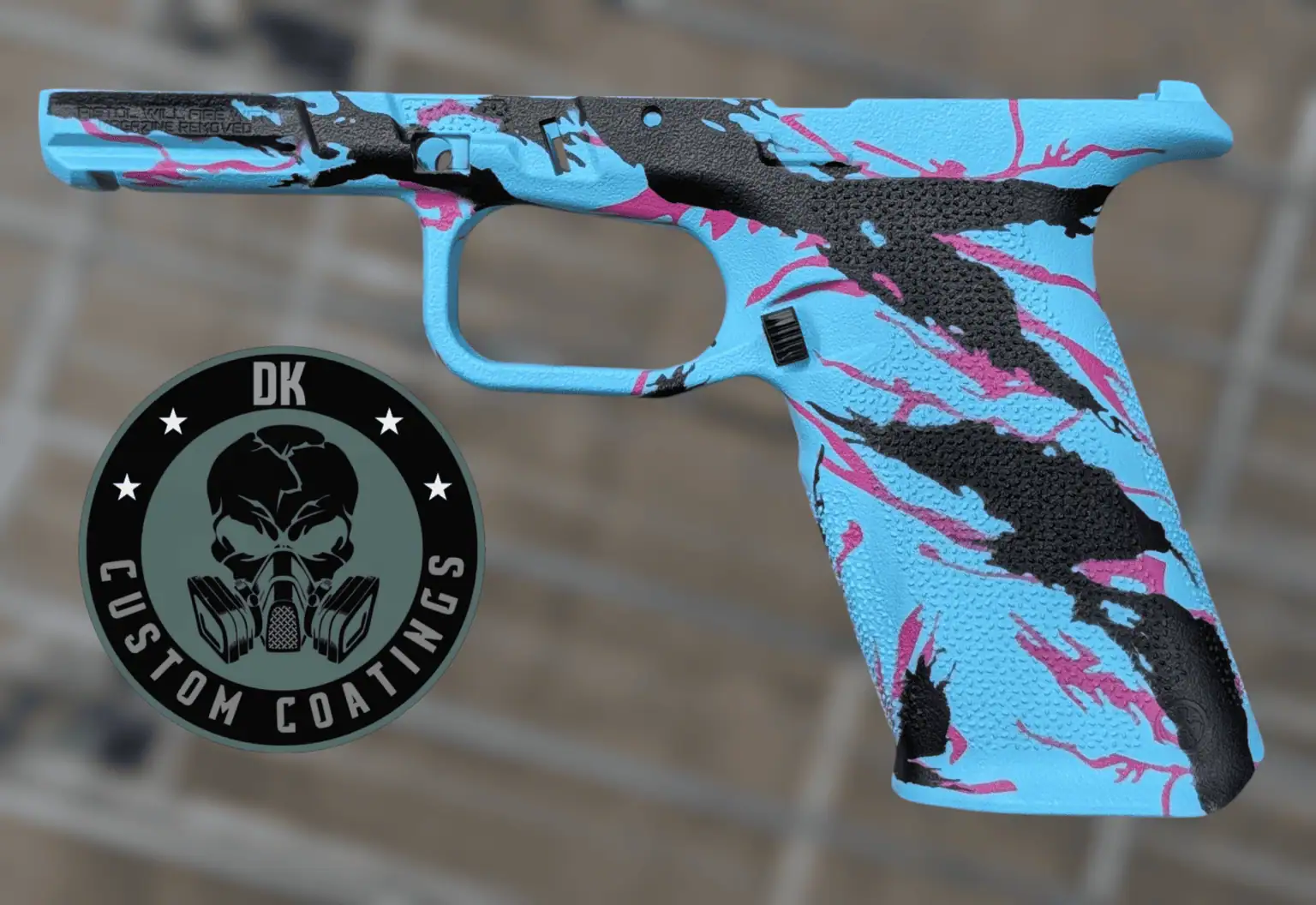 Customized Rxm Custom Ruger RXM Grip Modules & Frames | DK Custom Coatings