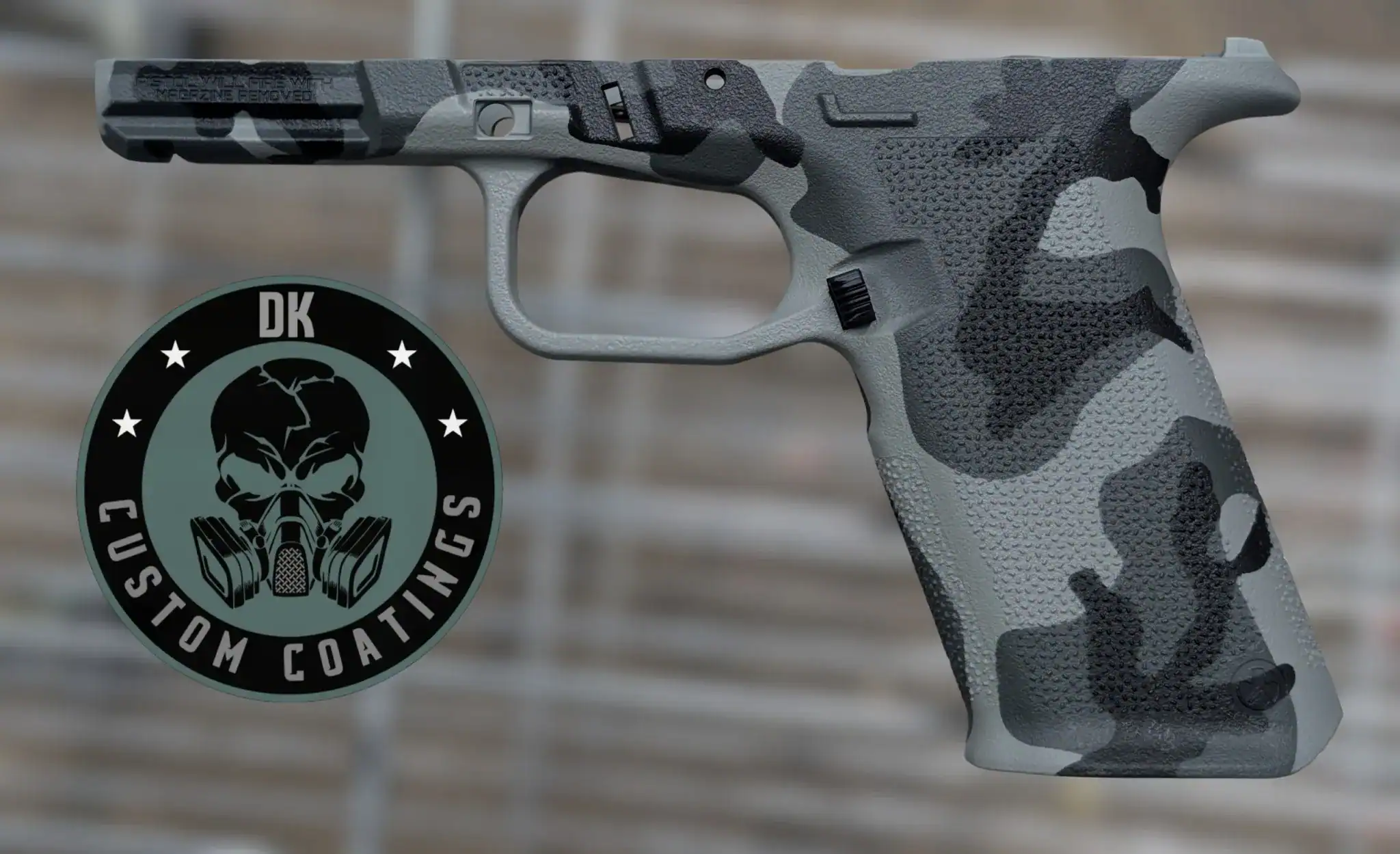 13869 - DK Custom Coatings LLC Ruger RXM grip frame